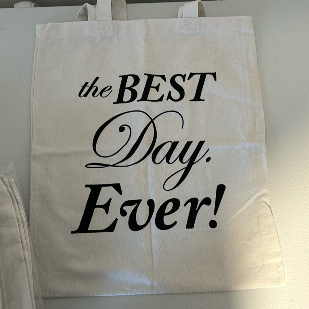 The Best Day Ever Reusable Bags - NEW